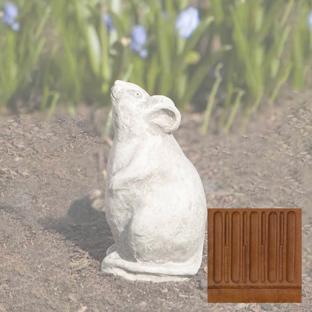 Campania Mousie Garden Statue - A-331 - Image 9