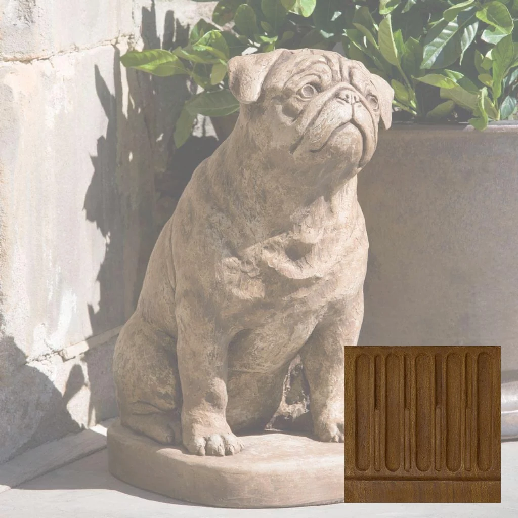 Campania Mugsy Garden Statue - A-374 - Image 13