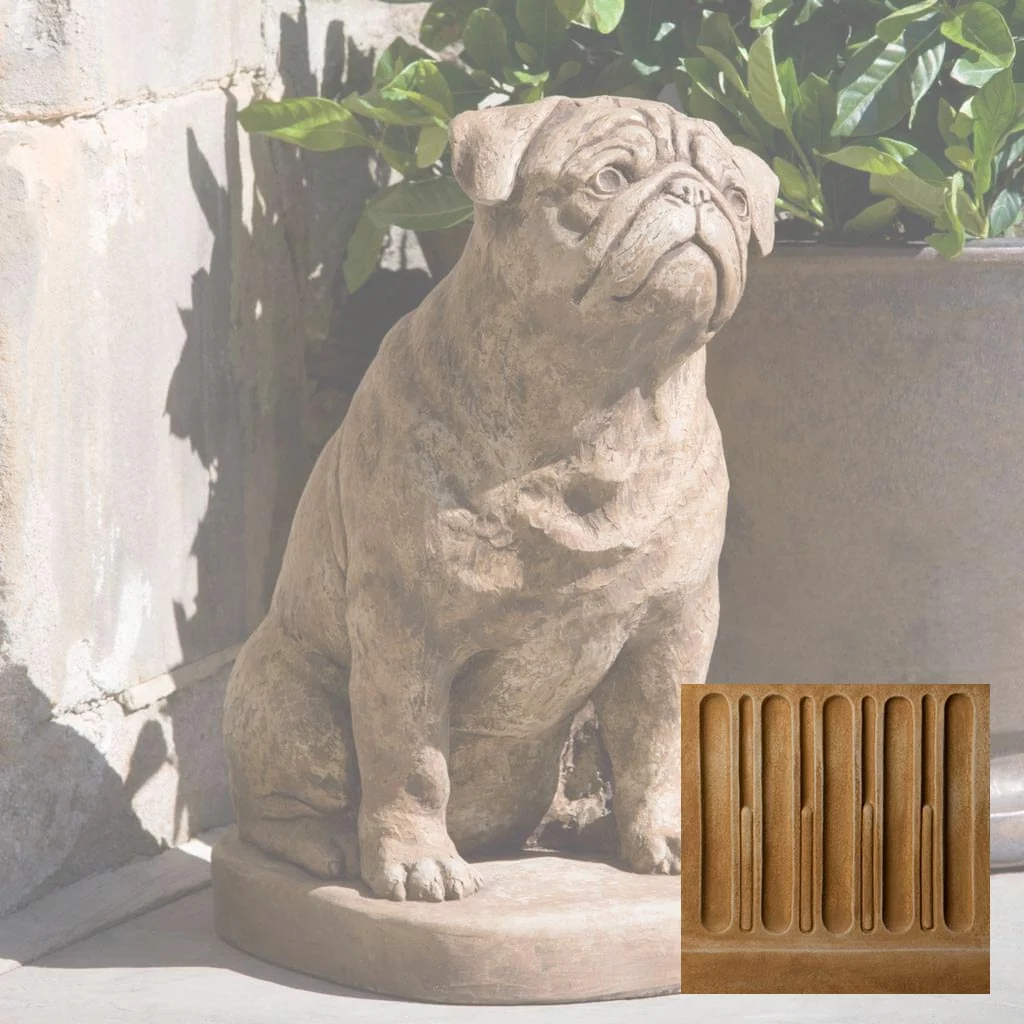 Campania Mugsy Garden Statue - A-374 - Image 15