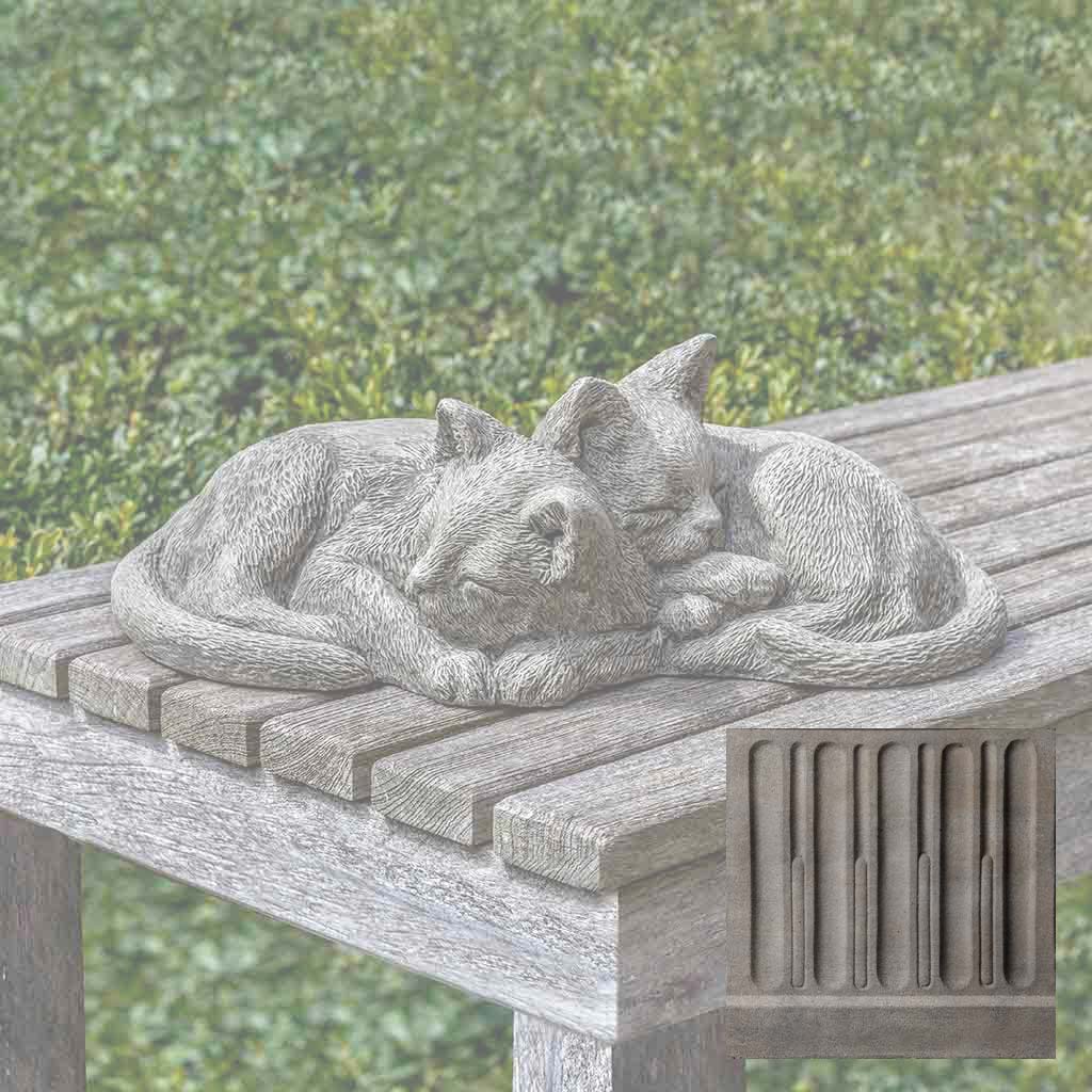 Campania Nap Time Kittens Garden Statue - A-590 - Image 5