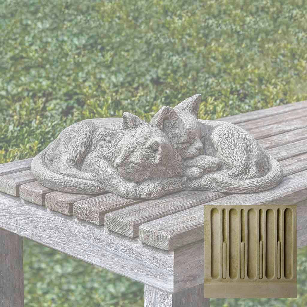 Campania Nap Time Kittens Garden Statue - A-590 - Image 6
