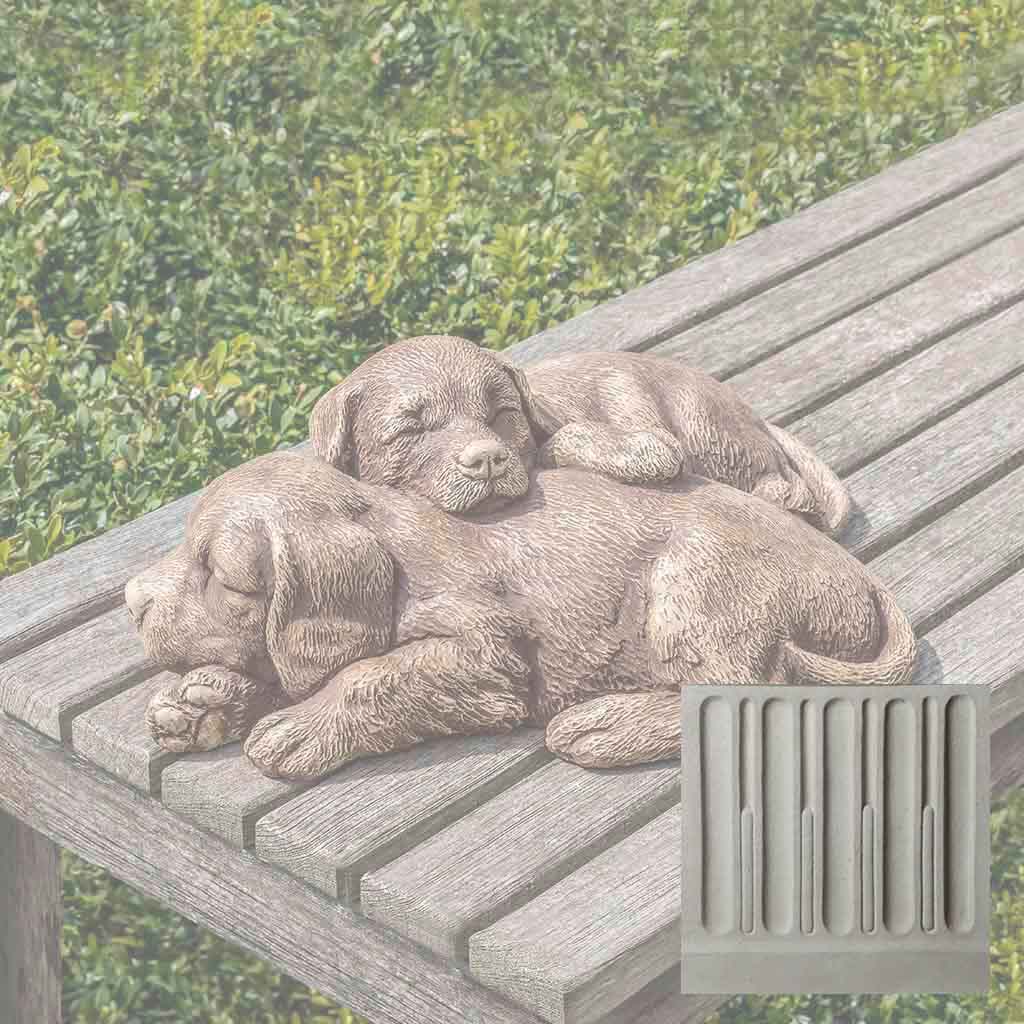 Campania Nap Time Puppies Garden Statue - A-591 - Image 10