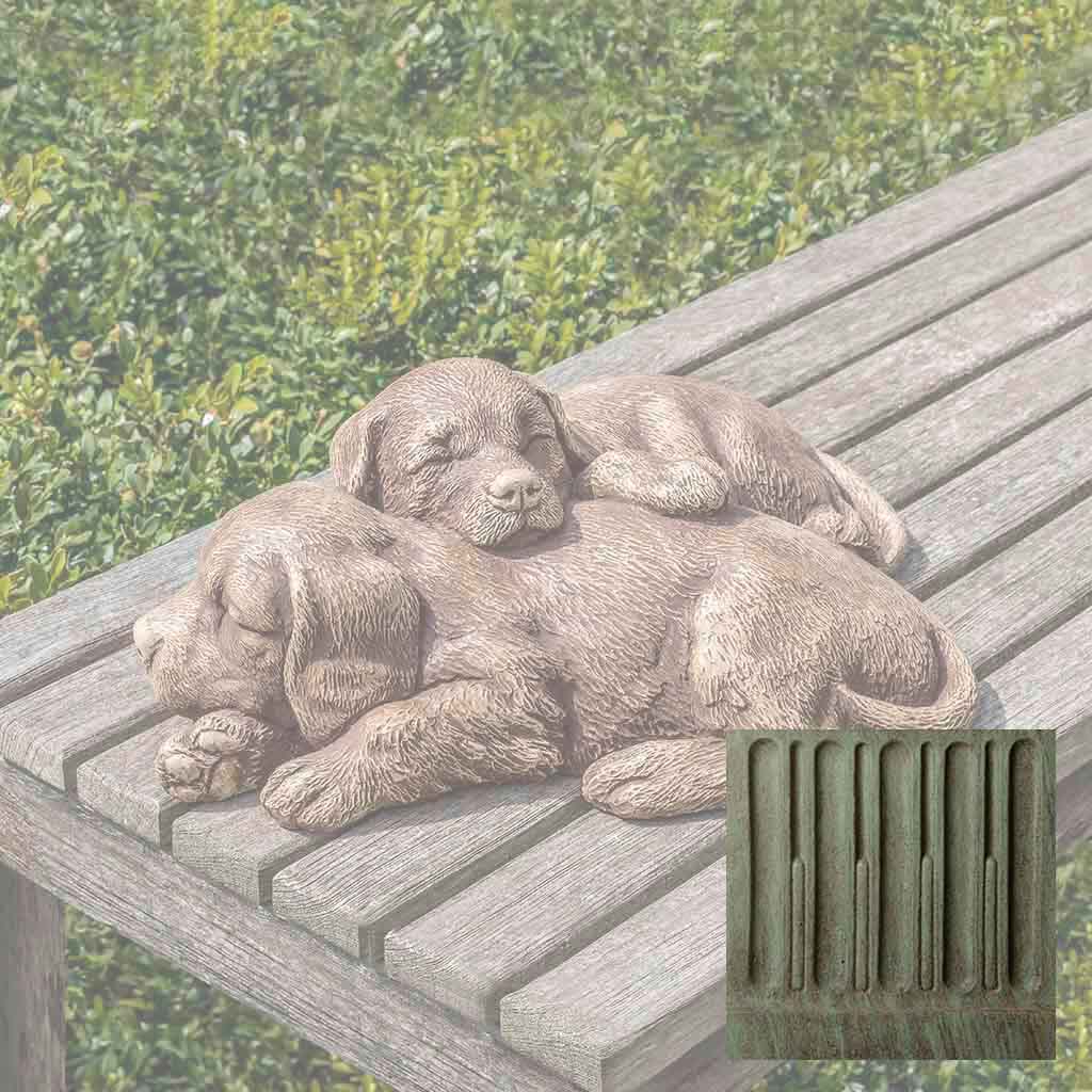 Campania Nap Time Puppies Garden Statue - A-591 - Image 4