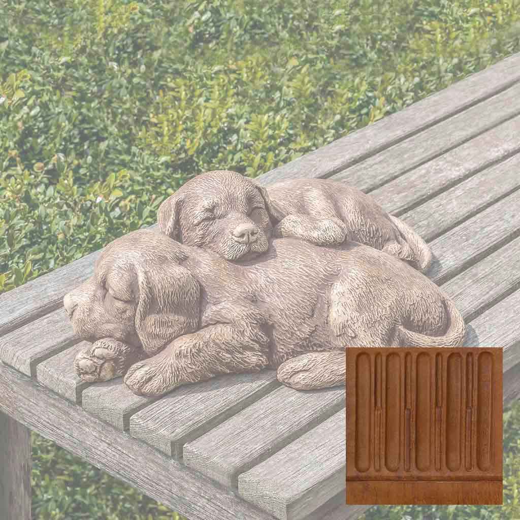 Campania Nap Time Puppies Garden Statue - A-591 - Image 7