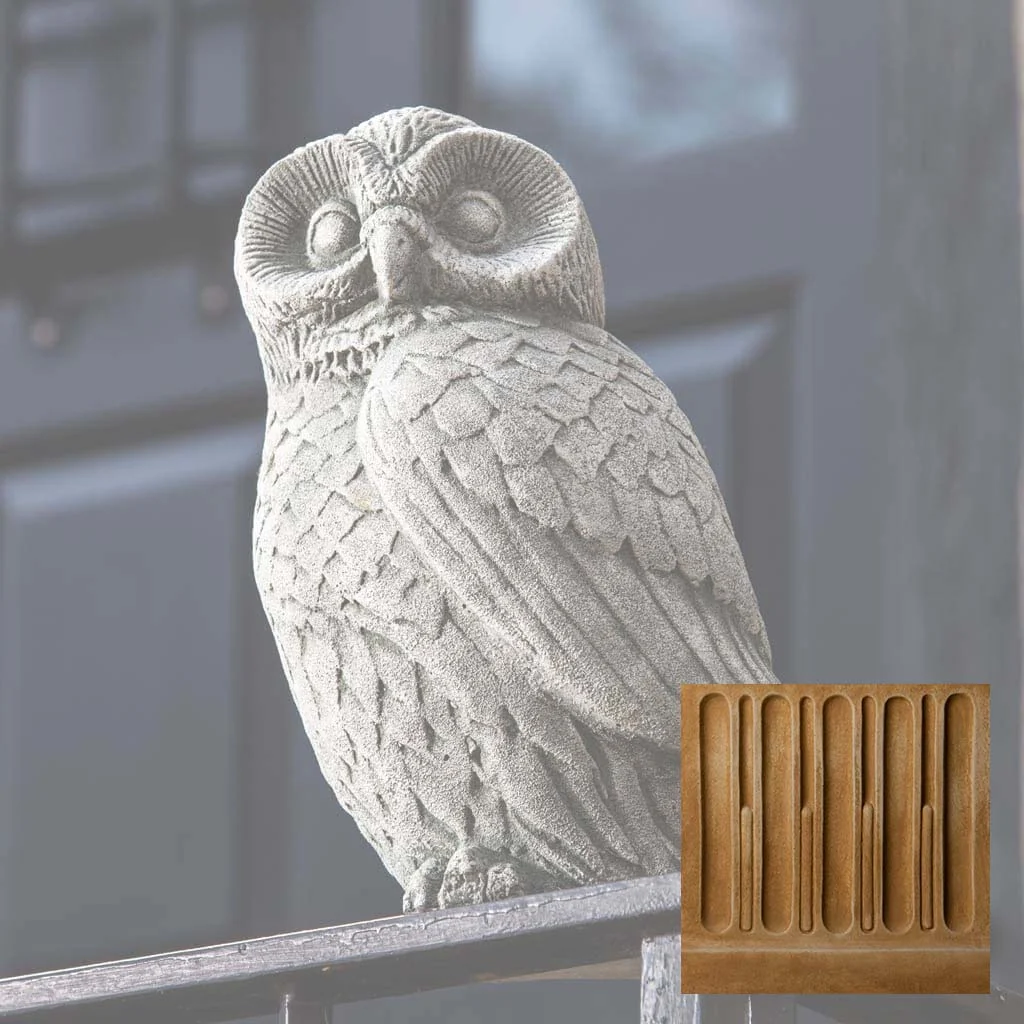 Campania Night Owl Garden Statue - A-460 - Image 15
