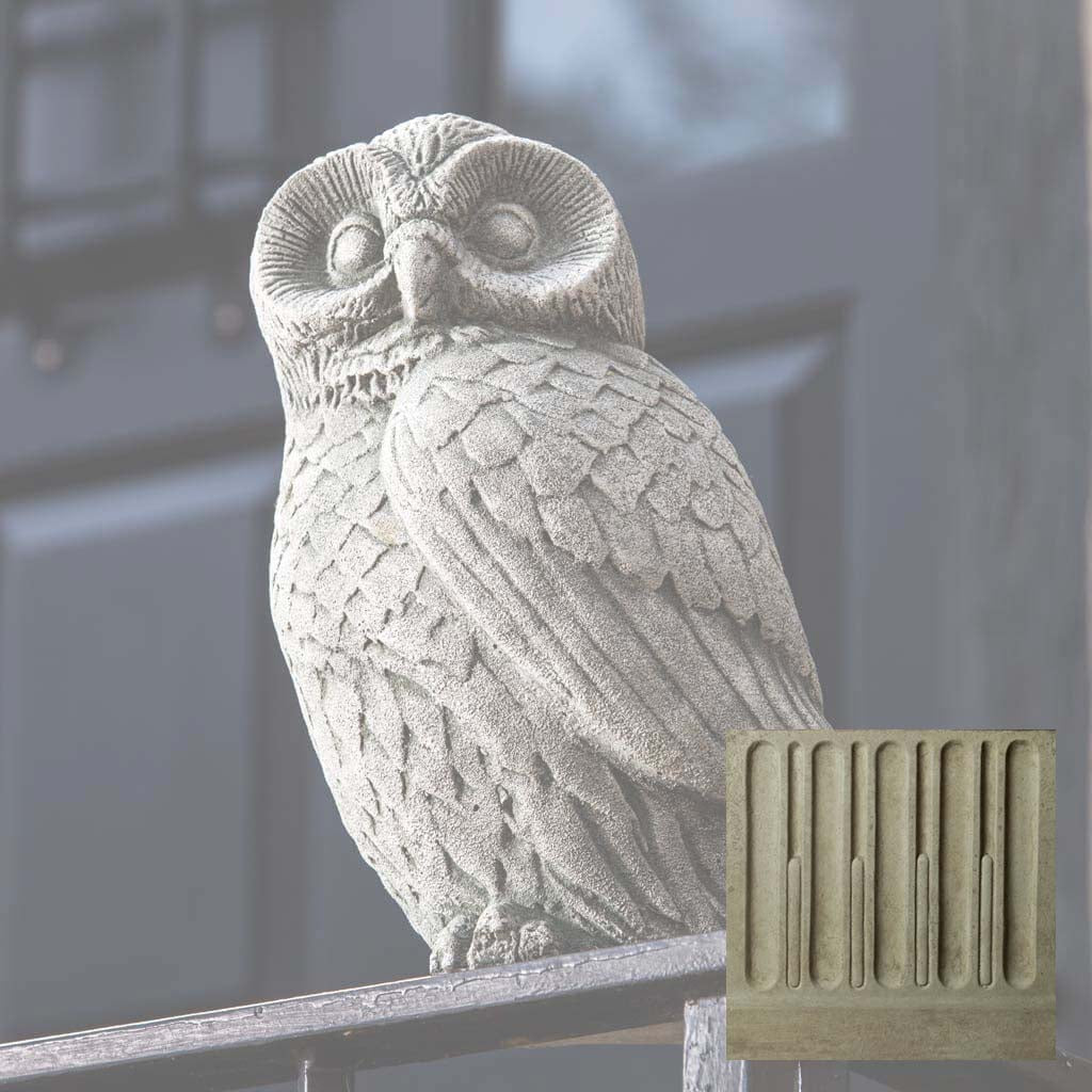 Campania Night Owl Garden Statue - A-460 - Image 16