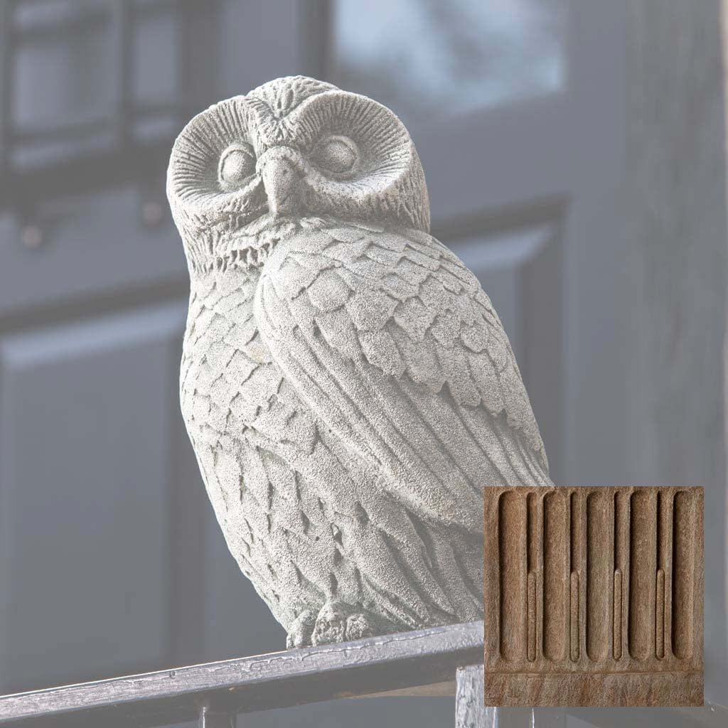 Campania Night Owl Garden Statue - A-460 - Image 2