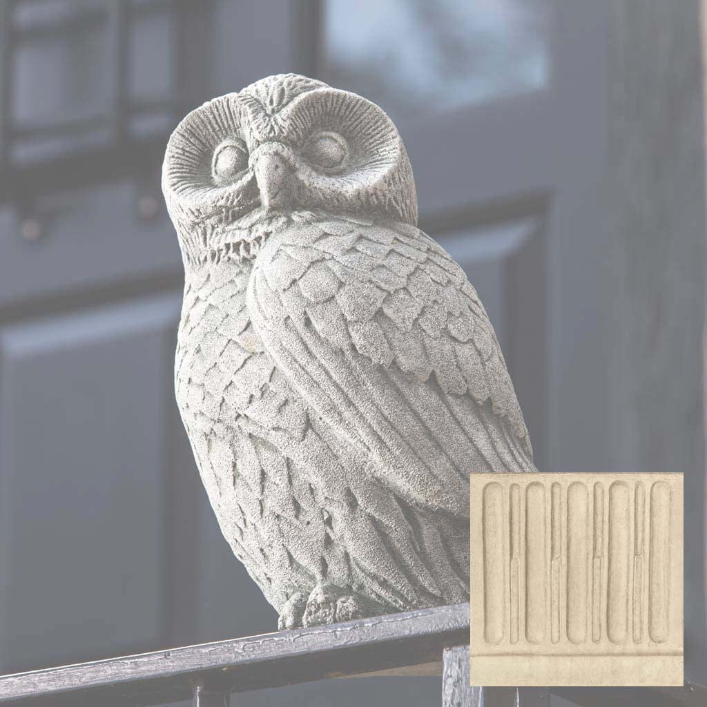 Campania Night Owl Garden Statue - A-460 - Image 7