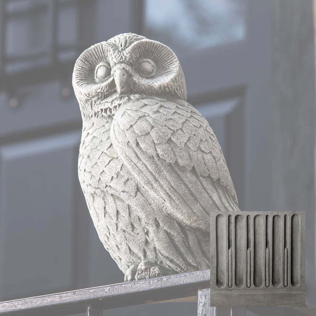 Campania Night Owl Garden Statue - A-460 - Image 9