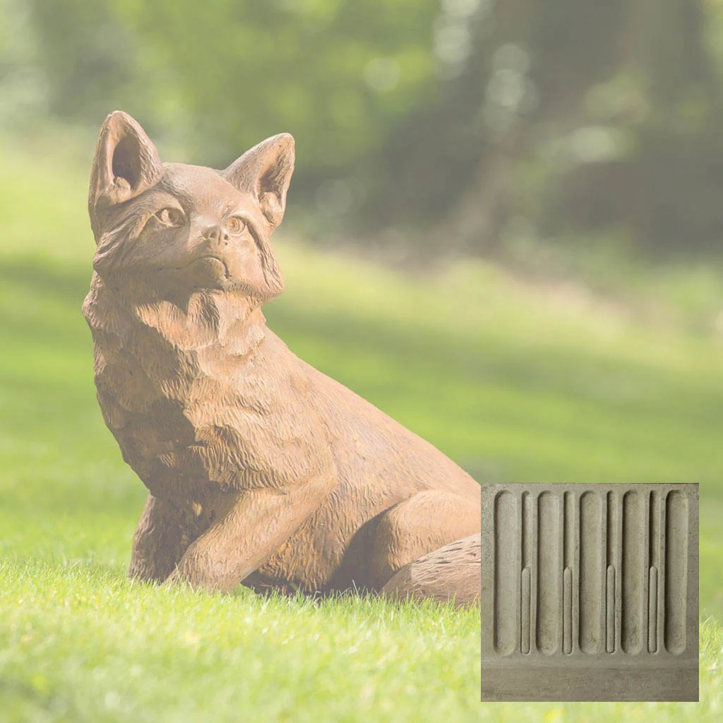 Campania Noble Fox Garden Statue - A-464 - Image 16
