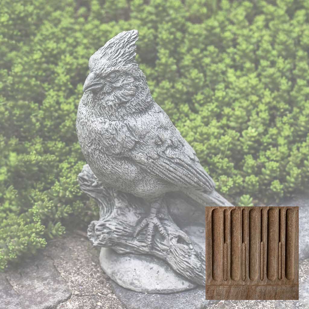 Campania Northern Cardinal Garden Statue - A-505 - Image 2