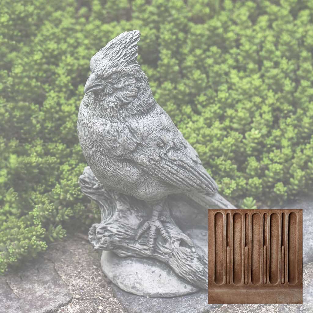 Campania Northern Cardinal Garden Statue - A-505 - Image 3