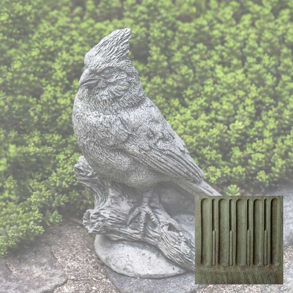 Campania Northern Cardinal Garden Statue - A-505 - Image 4