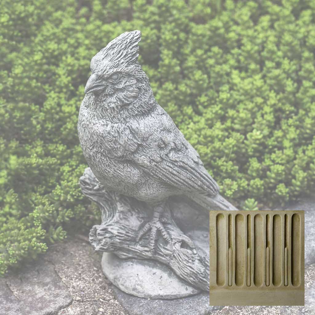 Campania Northern Cardinal Garden Statue - A-505 - Image 5