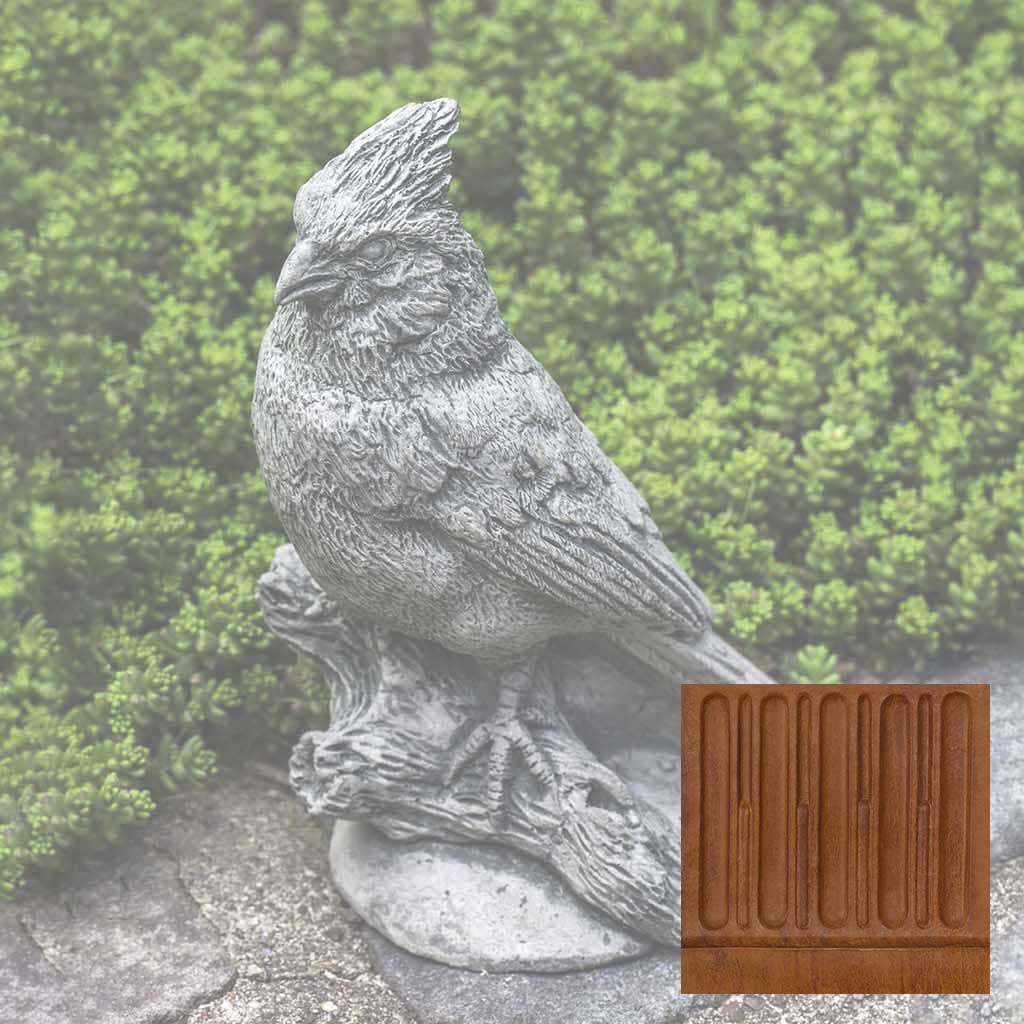 Campania Northern Cardinal Garden Statue - A-505 - Image 7
