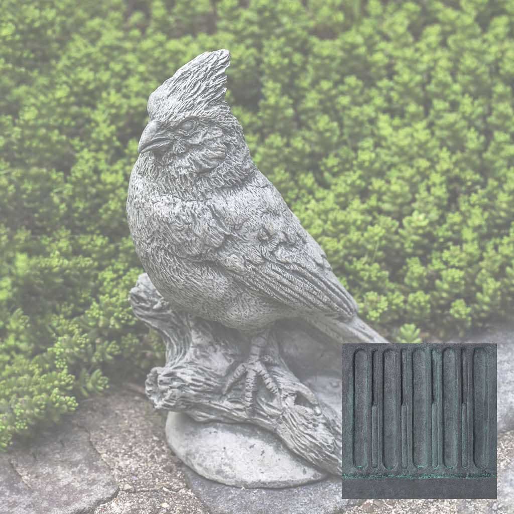 Campania Northern Cardinal Garden Statue - A-505 - Image 9