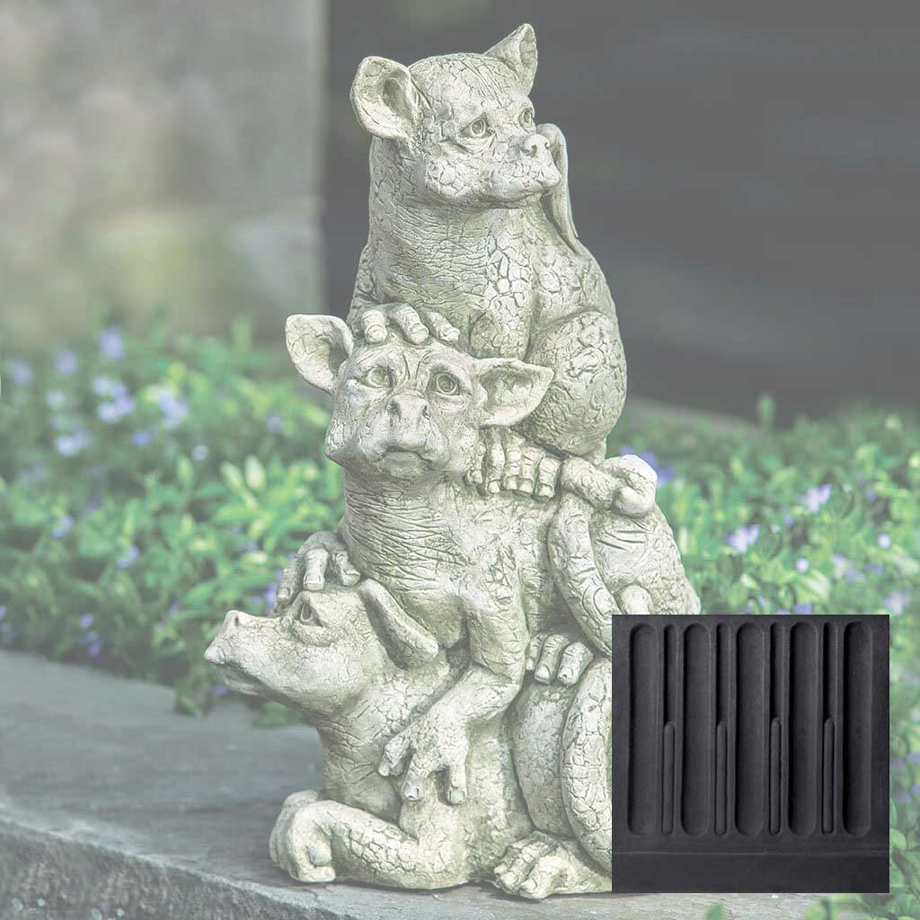 Campania On The Lookout Garden Statue - S-422 - Image 11