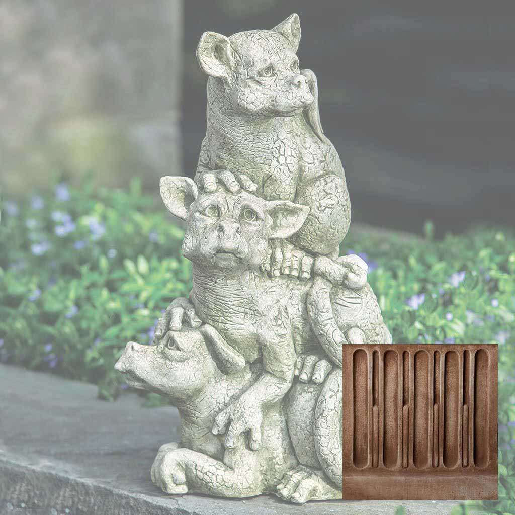 Campania On The Lookout Garden Statue - S-422 - Image 4