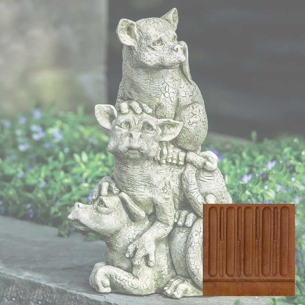 Campania On The Lookout Garden Statue - S-422 - Image 7