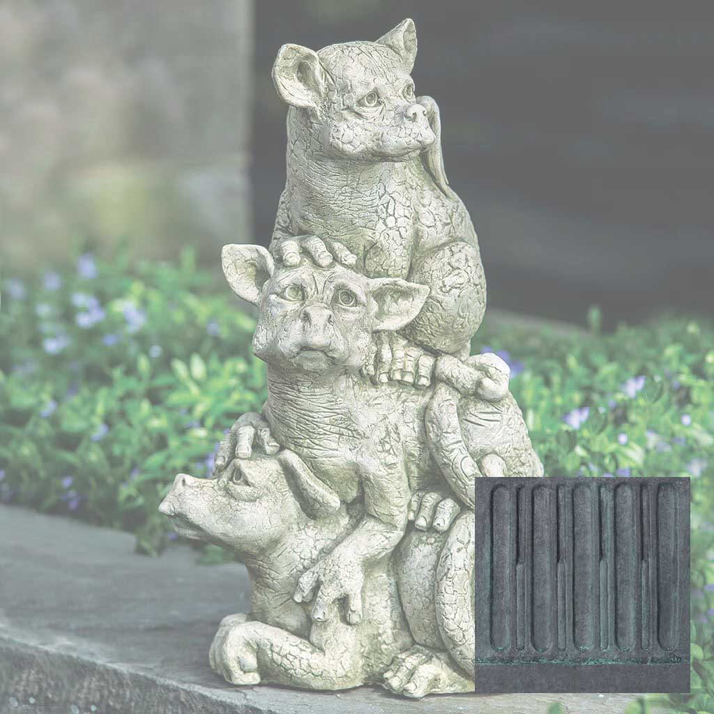 Campania On The Lookout Garden Statue - S-422 - Image 9