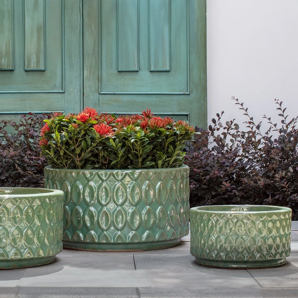 Campania Oriel Planter, Low, Set of 3 - 7013-0103 - Image 3