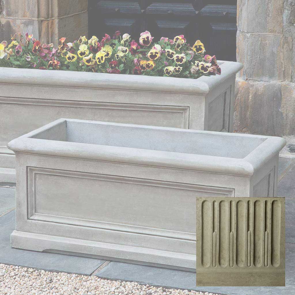 Campania Orleans Window Box Planter, Medium - P-640 - Image 14