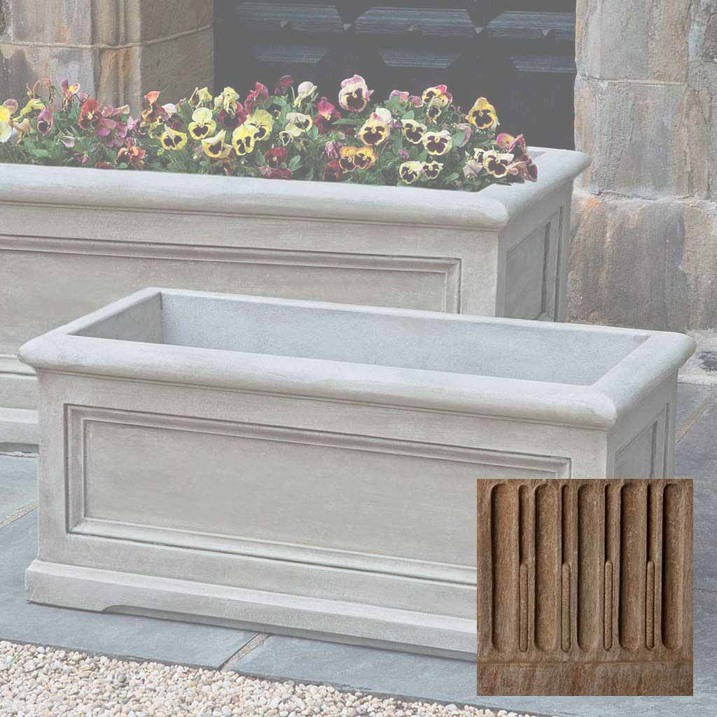 Campania Orleans Window Box Planter, Medium - P-640 - Image 2