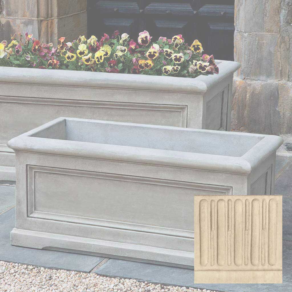 Campania Orleans Window Box Planter, Medium - P-640 - Image 6