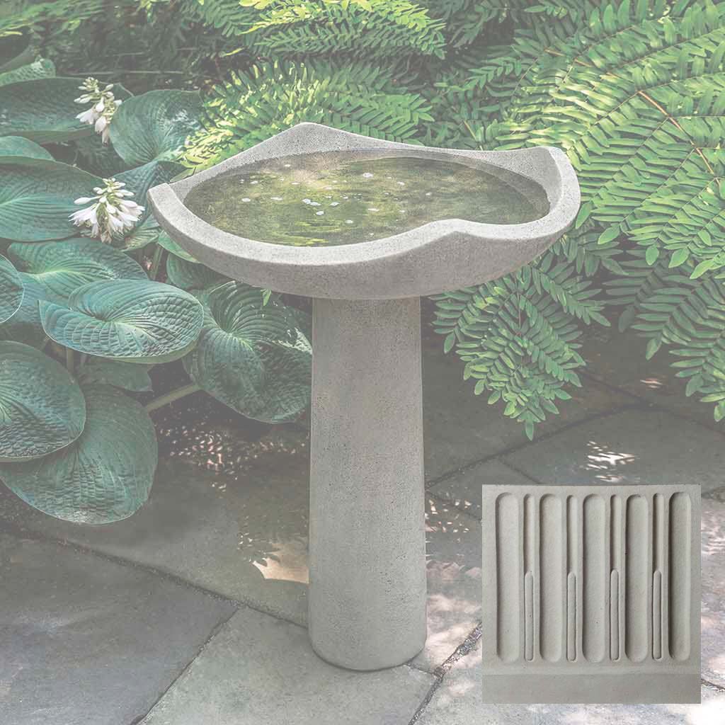 Campania Oslo Birdbath, Large - B-188 - Image 11
