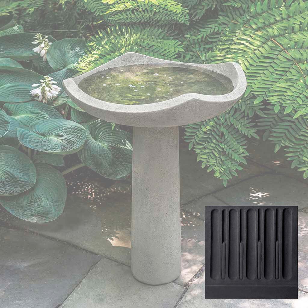 Campania Oslo Birdbath, Large - B-188 - Image 12