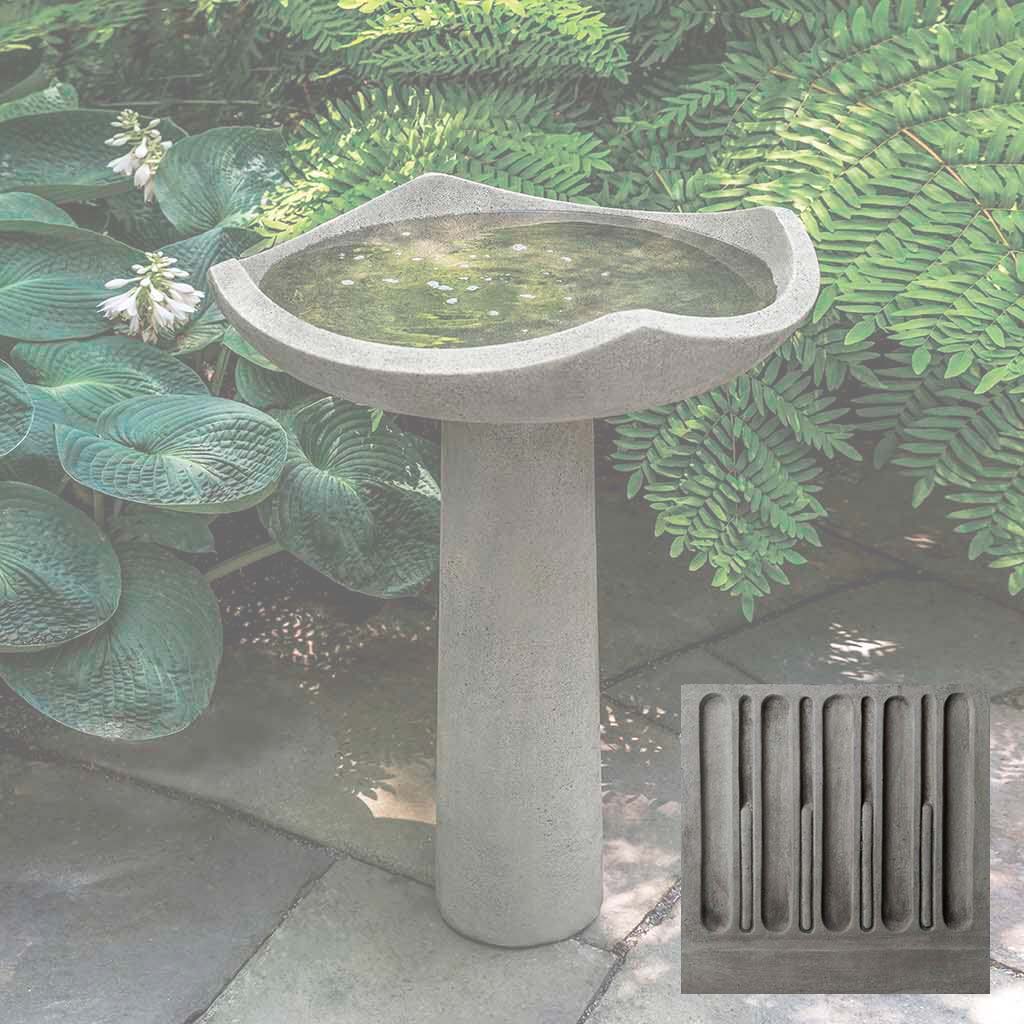 Campania Oslo Birdbath, Large - B-188 - Image 9