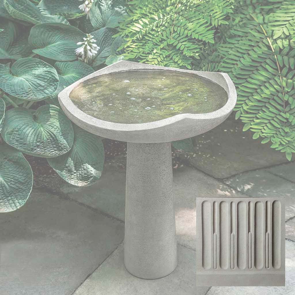 Campania Oslo Birdbath, Medium - B-189 - Image 10