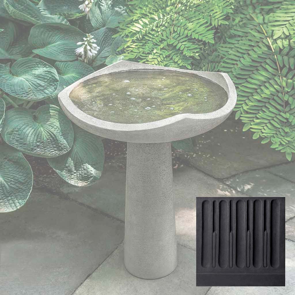 Campania Oslo Birdbath, Medium - B-189 - Image 11