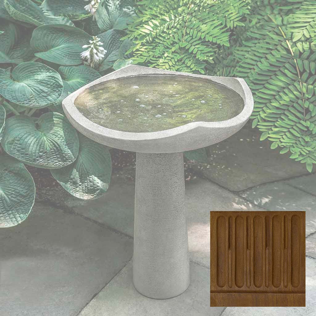 Campania Oslo Birdbath, Medium - B-189 - Image 12