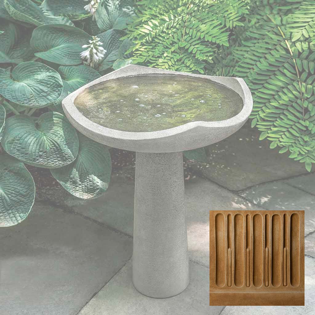 Campania Oslo Birdbath, Medium - B-189 - Image 13