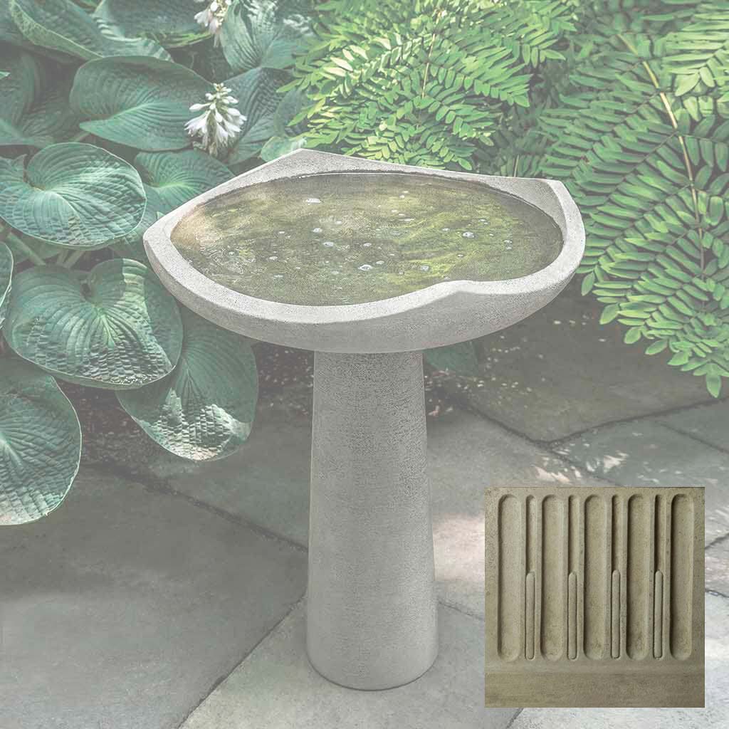 Campania Oslo Birdbath, Medium - B-189 - Image 14