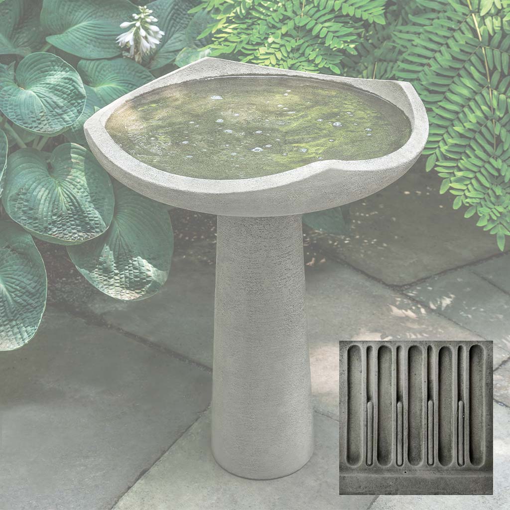 Campania Oslo Birdbath, Medium - B-189 - Image 3