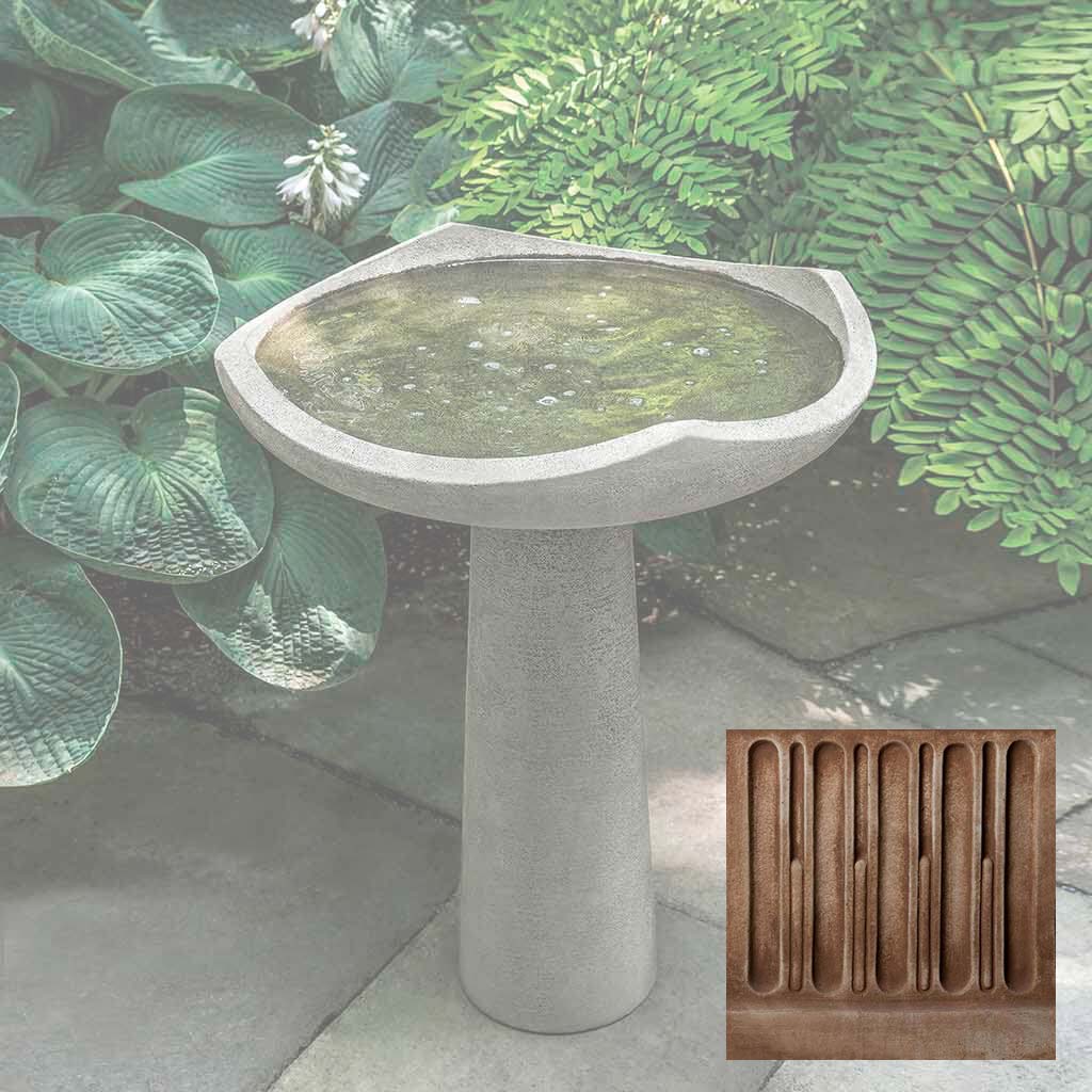 Campania Oslo Birdbath, Medium - B-189 - Image 4