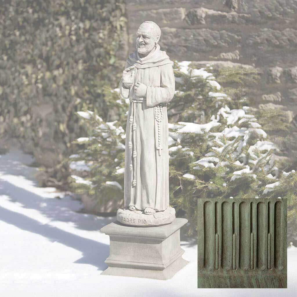 Campania Padro Pio Garden Statue - R-047 - Image 5