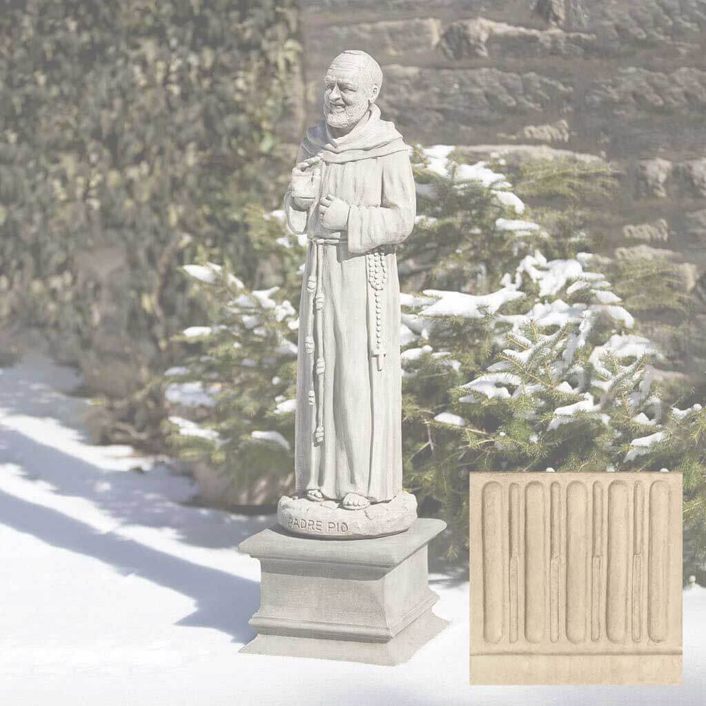 Campania Padro Pio Garden Statue - R-047 - Image 8