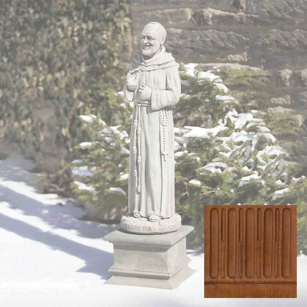 Campania Padro Pio Garden Statue - R-047 - Image 9