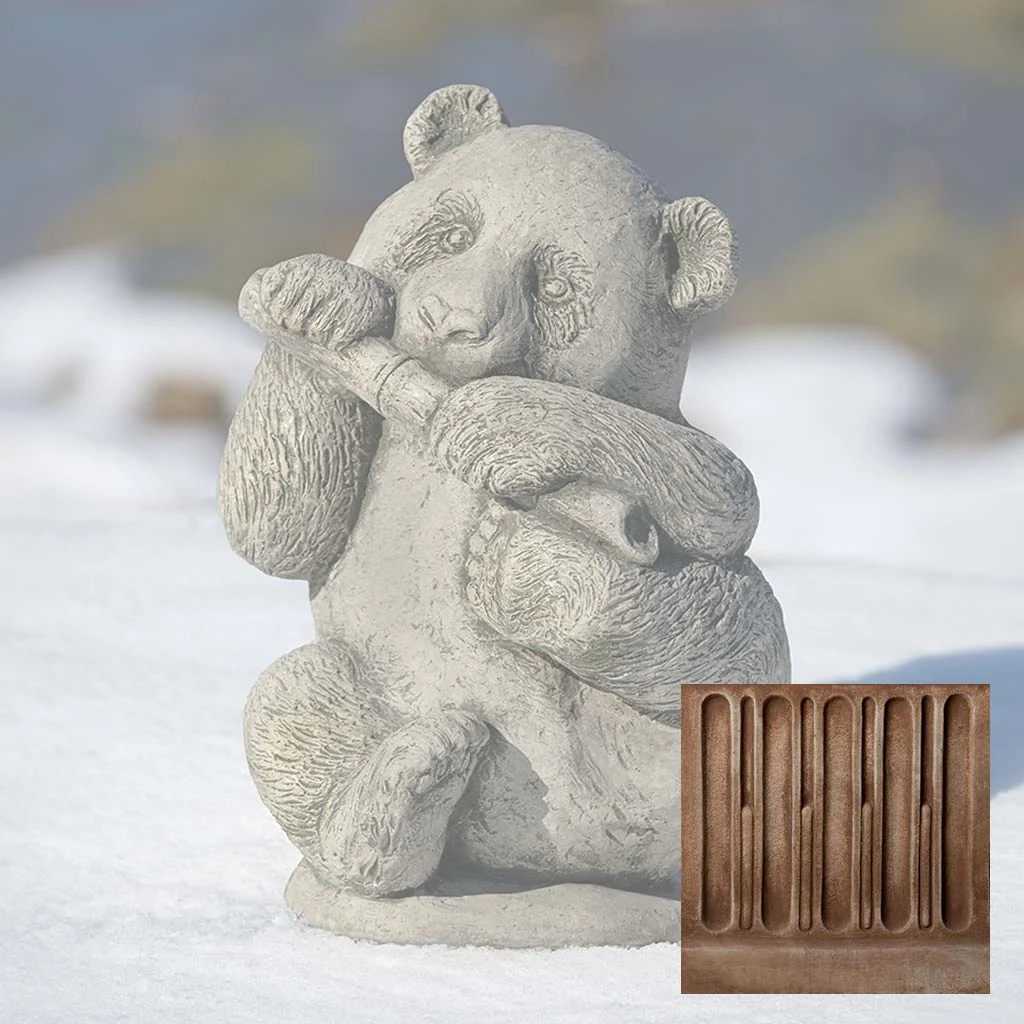 Campania Panda Cub Garden Statue - A-664 - Image 3