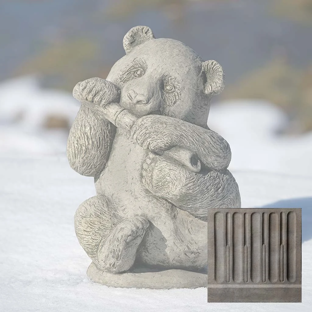 Campania Panda Cub Garden Statue - A-664 - Image 5
