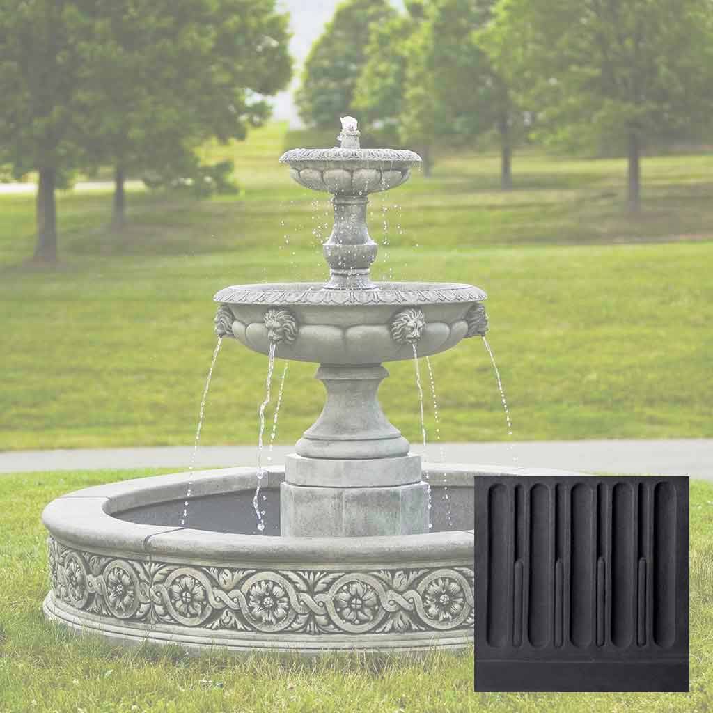 Campania Parisienne Two Tier Fountain - FT-184 - Image 11
