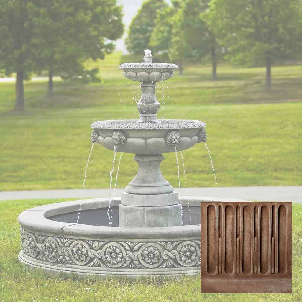 Campania Parisienne Two Tier Fountain - FT-184 - Image 3