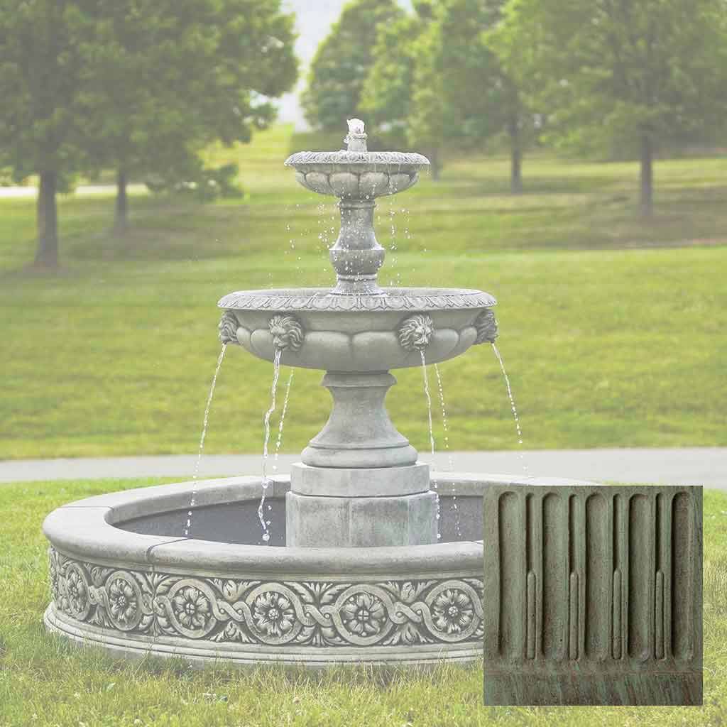 Campania Parisienne Two Tier Fountain - FT-184 - Image 4