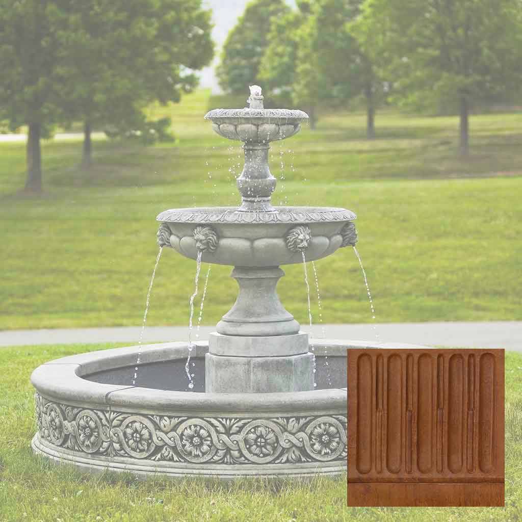 Campania Parisienne Two Tier Fountain - FT-184 - Image 7