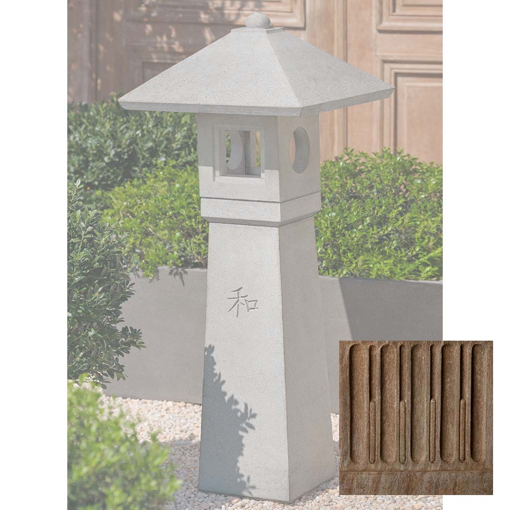 Campania Peace Lantern Garden Statue - OR-188 - Image 2