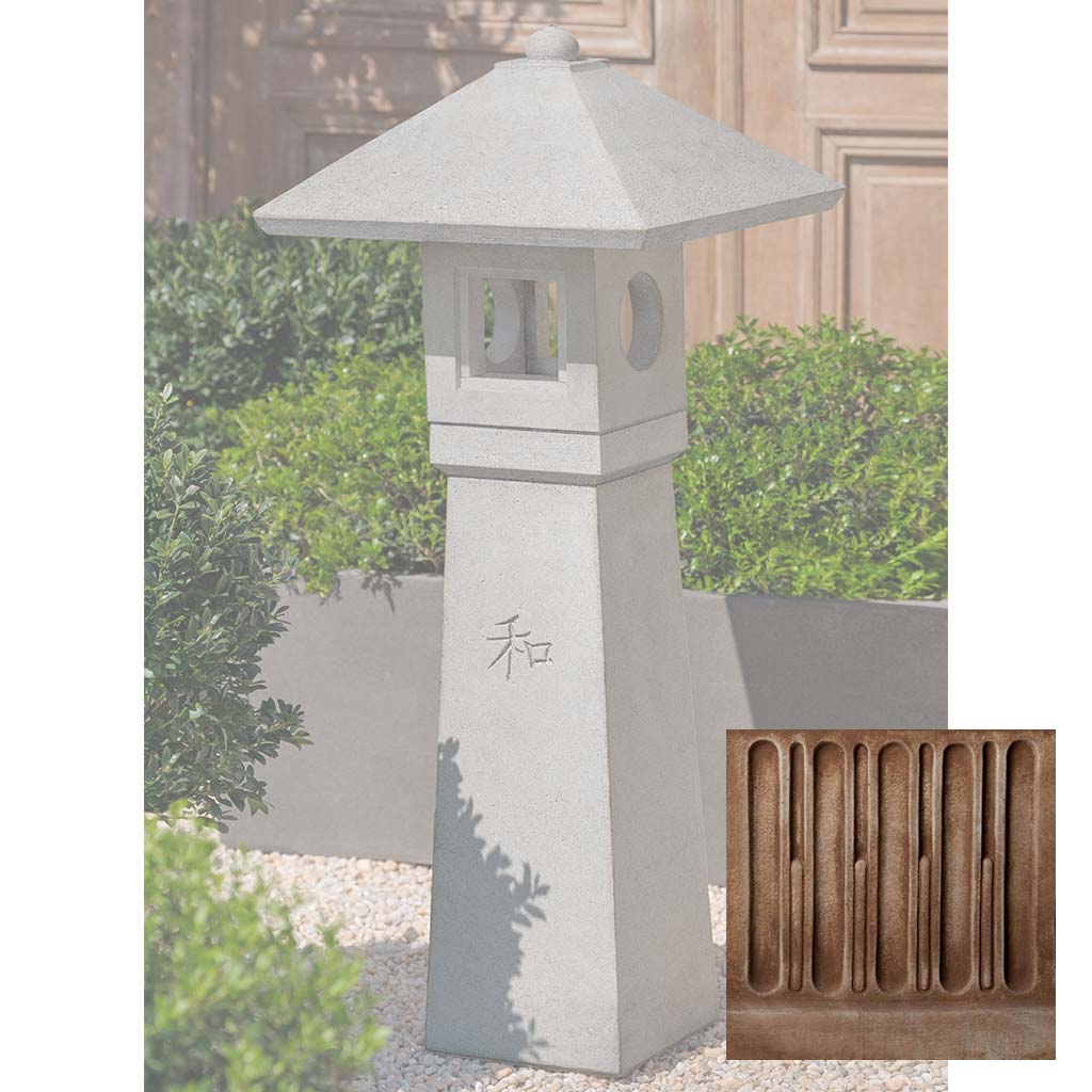 Campania Peace Lantern Garden Statue - OR-188 - Image 3