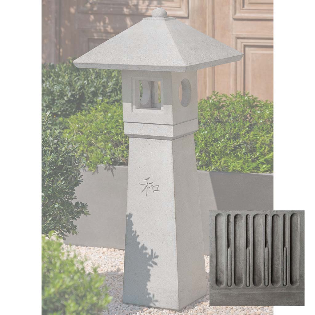 Campania Peace Lantern Garden Statue - OR-188 - Image 8